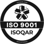 ISO 9001 ISOQAR logo
