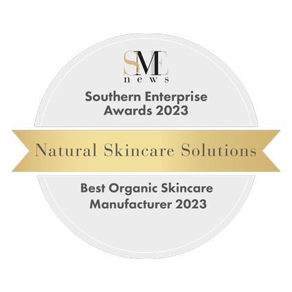 Southern Enterprise Awards Best Organic Skincare Manufacturer 2023