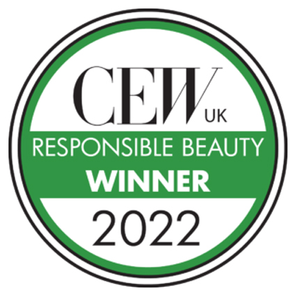 CEW Responsible Beauty Awards Winner 2022