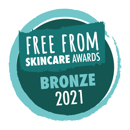 Free From Skincare Awards Bronze 2021