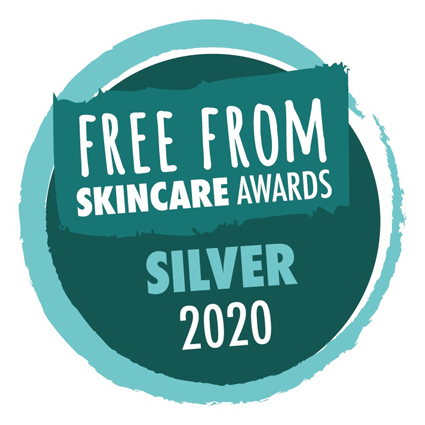 Free From Skincare Awards Silver 2020