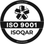 ISO 9001 ISOQAR logo