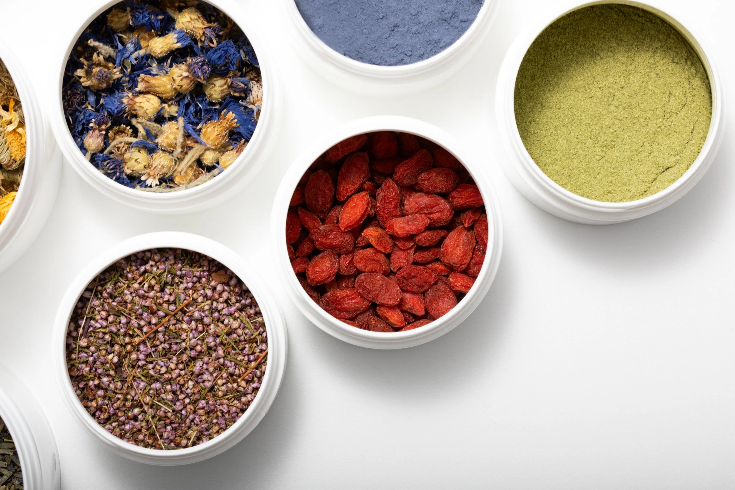 containers with natural ingredients