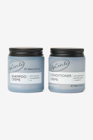 Selection of UpCircle beauty haircare products